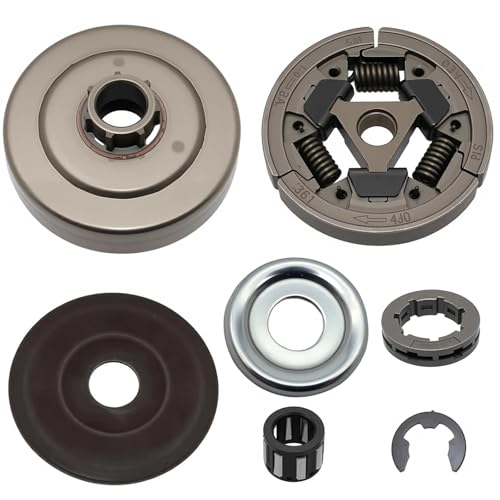 atsuch Clutch Drum V Belt Pulley Kit Compatible with Stihl MS462 MS462C