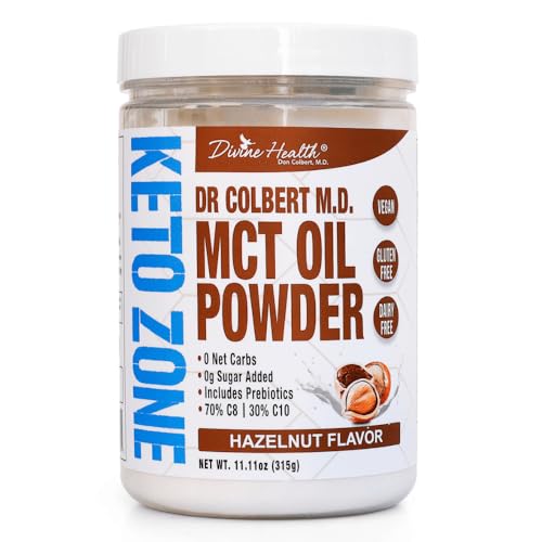 Dr. Colbert's Keto Zone MCT Oil Powder by Divine Health