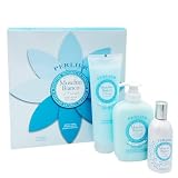 Perlier Weißer Moschus D'Oriente Geschenkset Duschcreme 250 ml feuchtigkeitsspendende Seife 300 ml...