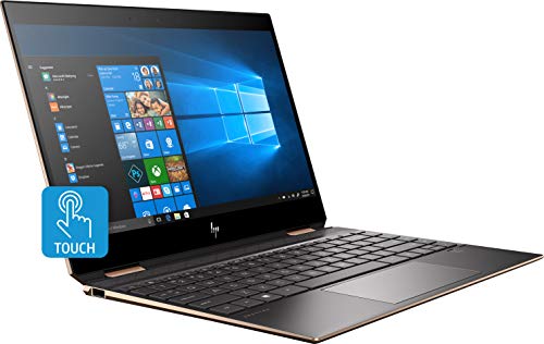 Image of HP Spectre x360 13-ap0102TU 2019 13.3-inch UHD Laptop (8th Gen Intel Core i7-8565U /16GB /1TB SSD /Win 10 /MS Office /Intel UHD Graphics 620), Dark Ash Silver