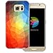 Produktbild dessana Polygon transparente Schutzhülle Handy Case Cover Tasche für Samsung Galaxy S6 Geometrische Dreiecke