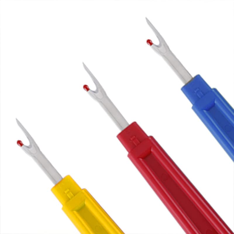 3Pcs Large Size Plastic Handle Craft Thread Cutter Seam Ripper Stitch Unpicker Sewing Tool Sewing Accessories