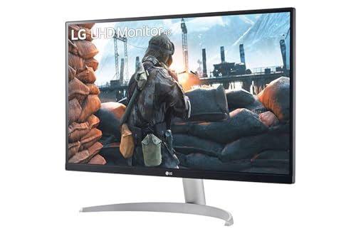 Image of LG 27UP600K-W 27 inch UHD 4K IPS Monitor, VESA DisplayHDR 400, DCI-P3 95% (Typ.), AMD FreeSync, Dynamic Action Sync, Black Stabiliser,Tilt Adjustable Stand