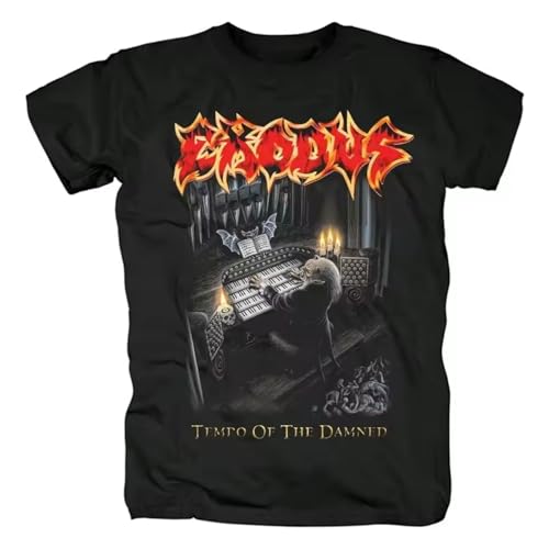 Exodus Band Mens T-Shirts Thrash Metal Style Exodus Band Mens T-Shirts Thrash Metal Style