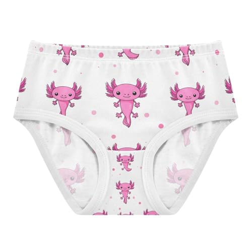 Cute Pink Axolotls Toddler Girls's Underwear 2T 202c1301
