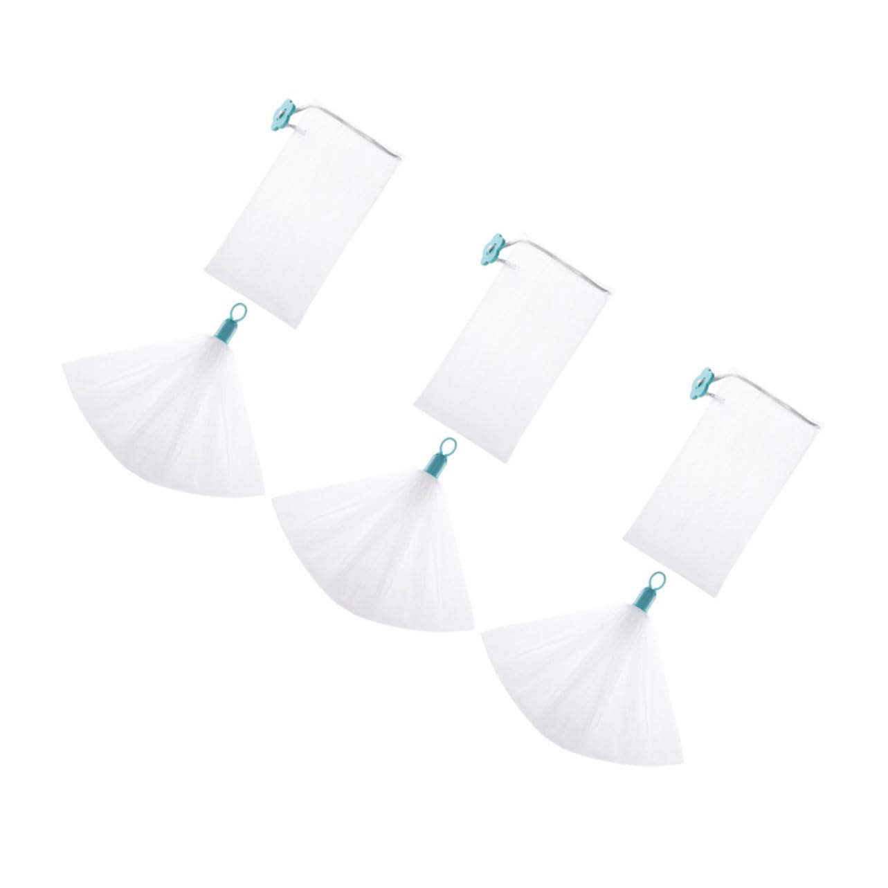 Soap Enhancing Net Pouch Holder 6Pcs Soap Net for Handmade Facial Cleansing for Shower Travel and Daily Use
