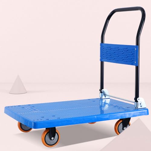 Carretilla plegable con plataforma y 4 ruedas 250KG miniatura 7