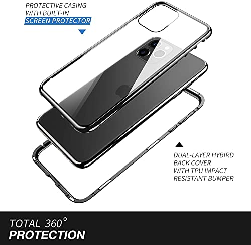 LIUKM Custodia per iPhone 11 Adsorbimento