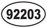 US Decal, Inc. Number 92203 Oval Sticker