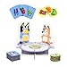Bluey Fancy Restaurant Game, Join and Bingo as They Match Food Cards to Help Dad Prepare a Special Dinner for Mum, Serve up Fun While Building Memory and Matching Skills, Ages 3+, 2–4 Players