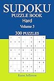 300 Hard Sudoku Puzzle Book: Volume 3