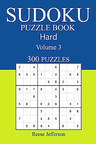 300 Hard Sudoku Puzzle Book: Volume 3