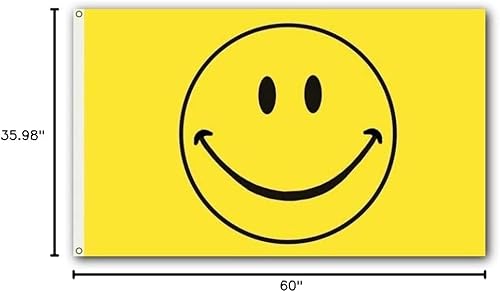 Miniatura 3 de Bandera para exteriores de SSK de poliéster resistente al clima por ambos lados. Tamaño grande 3 pies por 5 pies, arcoiris (Rainbow Peace Letters)