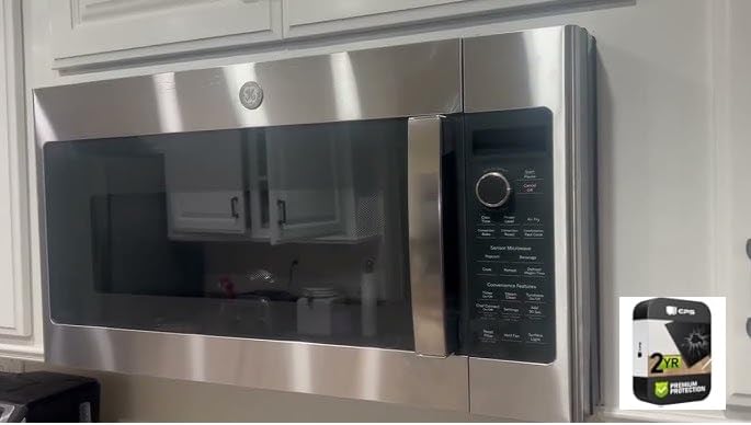 GE PVM9179SRSS Profile 1 7 Cu Ft Convection Over-the-Range Microwave Oven Stainless Steel Bundle with 2 YR CPS