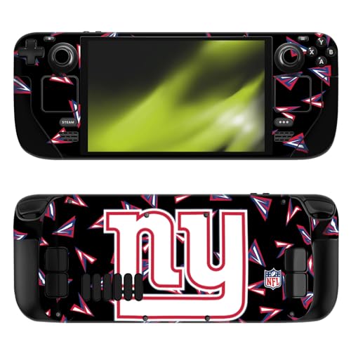 Autocollant Steam Deck OLED NFL Giants peau vinyle pour jouer avec style au quotidien
