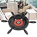 Zoeyilan 11 inch Boat Steering Wheel, Axle Marine Steering Wheel Adapter, Antislip Steering Wheel for Boats, for Boats, Yachts, Pontoon Boats