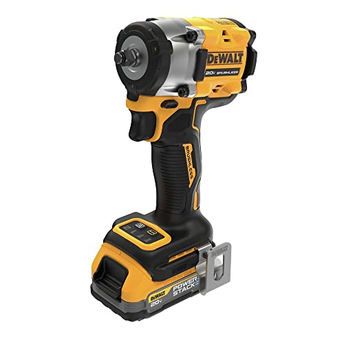 Boulonneuse Dewalt 20V Max 3/8'' avec batterie Powerstack et bague de retenue hog ring - 4