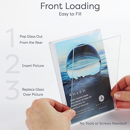 Mantello 4X6 Picture Frame, Set Of 12, Acrylic Picture Frames 4X6, 4X6 Picture Frame, Acrylic Picture Frame 4X6 Frame, Set Of 12 #TOP2