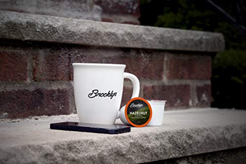 Brooklyn Beans Hazelnut Gourmet Coffee Pods, Compatible With 2.0 Keurig K Cup Brewers, 40 Count #TOP3