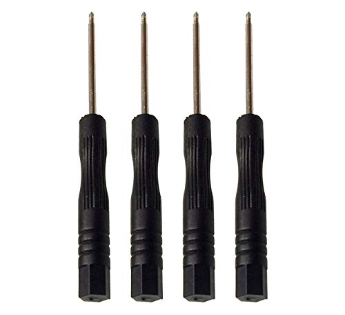 Image of Brain Freezer Pack Of 4 Hexagon Shaped Mini Screwdriver for Watches, Glasses repair maintenance Tool Black