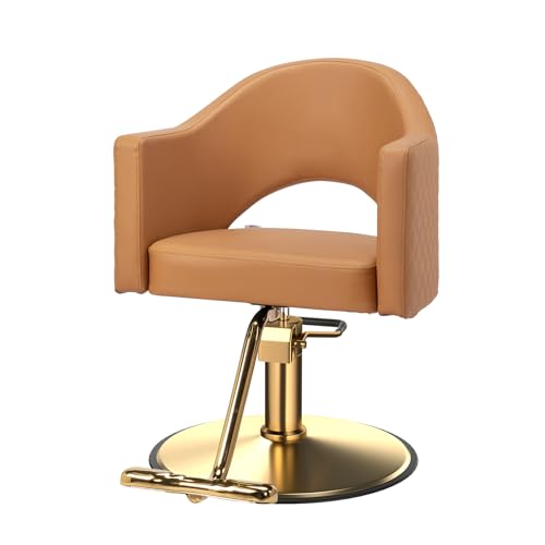 OmySalon Gold Brown Chair
