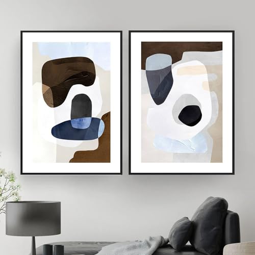Art mural coloré abstrait pour créer une ambiance moderne dans votre bureau ou grand salon