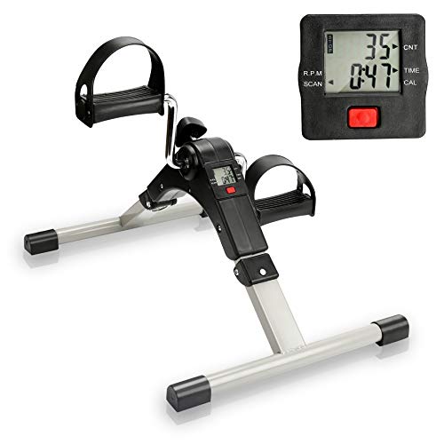 Daromigo Mini-bike Heimtrainer, Reha-Pedal-Heimtrainer mit LCD-Display,...