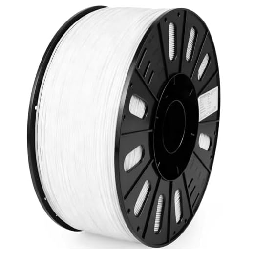 iSANMATE ASA Filament 1.75mm White 3KG, UV & Weather Resistant 3D Printer Filament Perfect for Outdoor Functional Parts, Dimensional Accuracy +/- 0.02mm, 3kg Spool