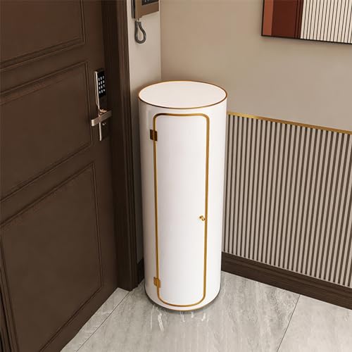 Étagère à chaussures verticale rotative 360° métal meuble gain de place