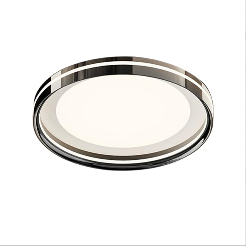 Plafonnier LED à intensité variable 50 cm avec télécommande pour un salon moderne