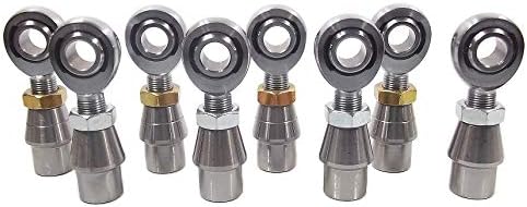 QSC 5/8 X 5/8-18 Chromoly 4-Link Rod End Kit with Bungs .095 Wall, Rod End, Heim Joint