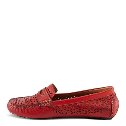 Image of Spring Step Crain Women's Laser-Cut Out Moccasin with Removable Insole