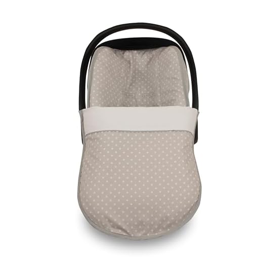 TititNins® - Funda y Saco para Maxicosi Grupo 0 Universal| 2 en 1 Convertible en Funda | Compatible con Arneses Seguridad de 3 y 5 puntos |Relleno Nórdico Extraible | ESTRELLA BLCO con Piqué Gris