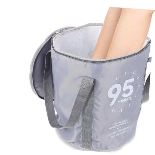 Bolsa plegable para spa de pies portátil miniatura 4
