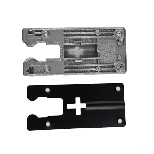 Yuanpgky Placa base de sierra de calar para máquina de piso de sierra de calar 4304, accesorio de repuesto de aluminio/hierro con función de cambio rápido, compatible con herramientas de sierra de