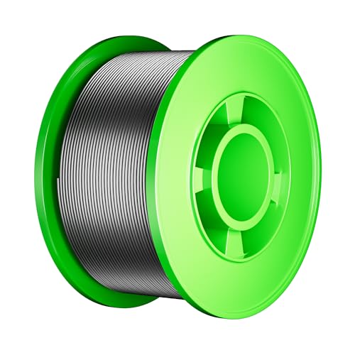 Image of Leffo Rosin Core Solder Wire for Electrical Soldering(0.8mm /50g) - Sn99 Ag0.3 Cu0.7