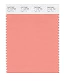 PANTONE Smart 15-1530X Color Swatch Card, Peach Pink