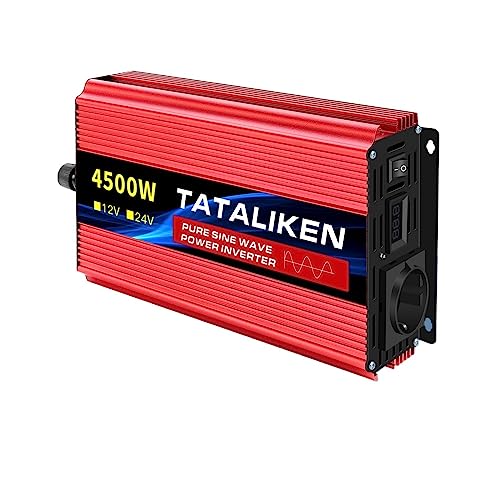 Convertisseur 24V 220V 4500W pour éliminer les pannes de courant sur chantier