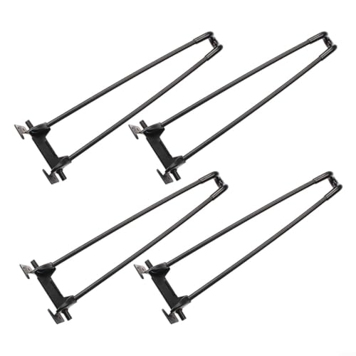 Patas de mesa plegables que soportan 40 kg fijamente para reparar muebles auxiliares 6