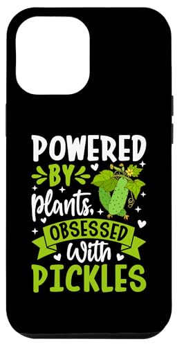 Carcasa para iPhone 15 Pro Max Vegan Pickle Lover - Powered by Plants Obsessed with Pickles Carcasa para iPhone 15 Pro Max Vegan Pickle Lover - Powered by Plants Obsessed with Pickles