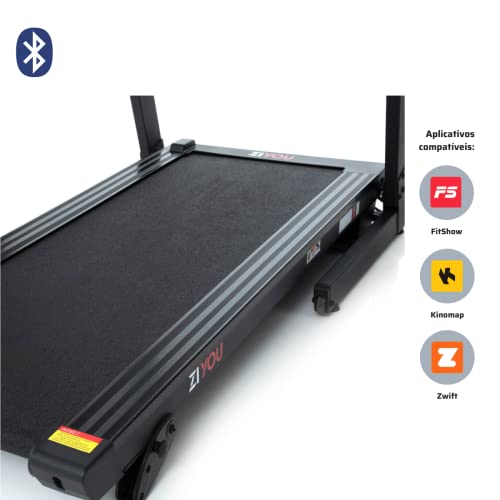 Esteira Ergométrica ZiYou ZU150 Connect Bluetooth Motor 2.0HP + 1 Ano Ziyou Club aulas e conteúdos