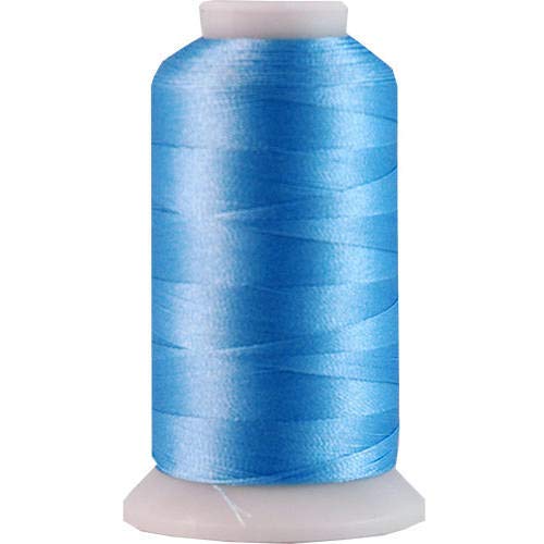 Image of ThreadArt Polyester Machine Embroidery Thread, 1000M 40wt, Ice Blue 874