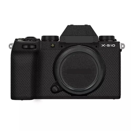 Autocollant en vinyle pour Fujifilm X-S10 noir givré, film de protection boîtier photo durable