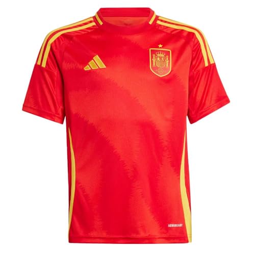 adidas Spain Kids Home Replica Jersey 2024, Red, 7-8 Years