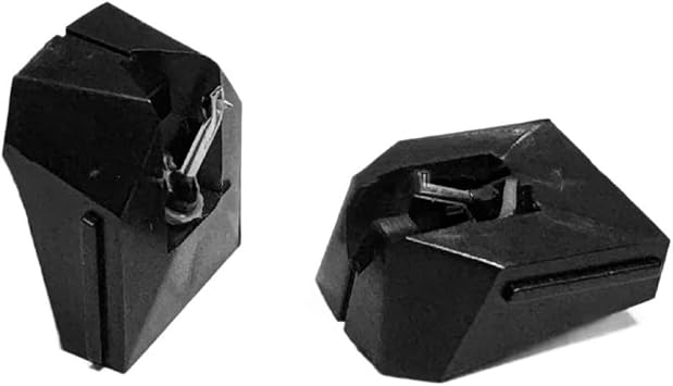 Replacement Stylus VMN95E for Audio-Technica VM95 Cartridge Series Including Compatibility with AT-LP120X Vinyl Turntable MM Phono Setup Black