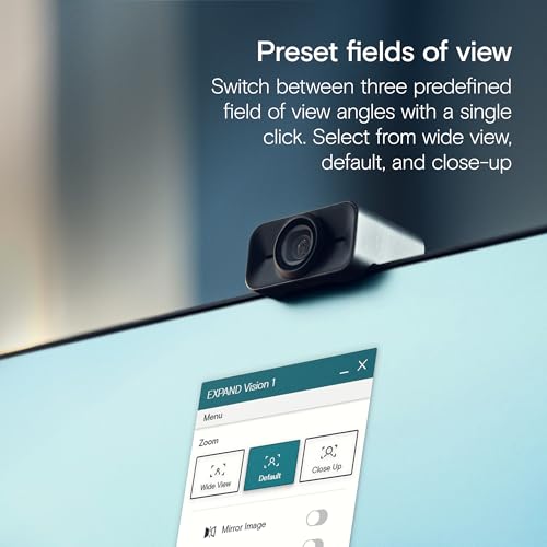 Webcam USB 4K EPOS Expand Vision 1 pour réunions PC et vidéoconférence