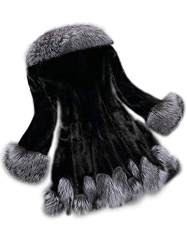 Fhillinuo faux fur coat Clearance