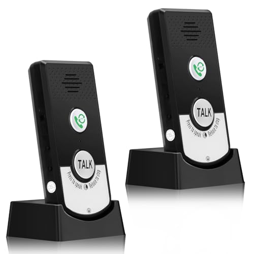 Campanello Senza Fili Da Esterno, Impermeabile Bidirezionale Citofono Wireless, Interfono Casa Con...