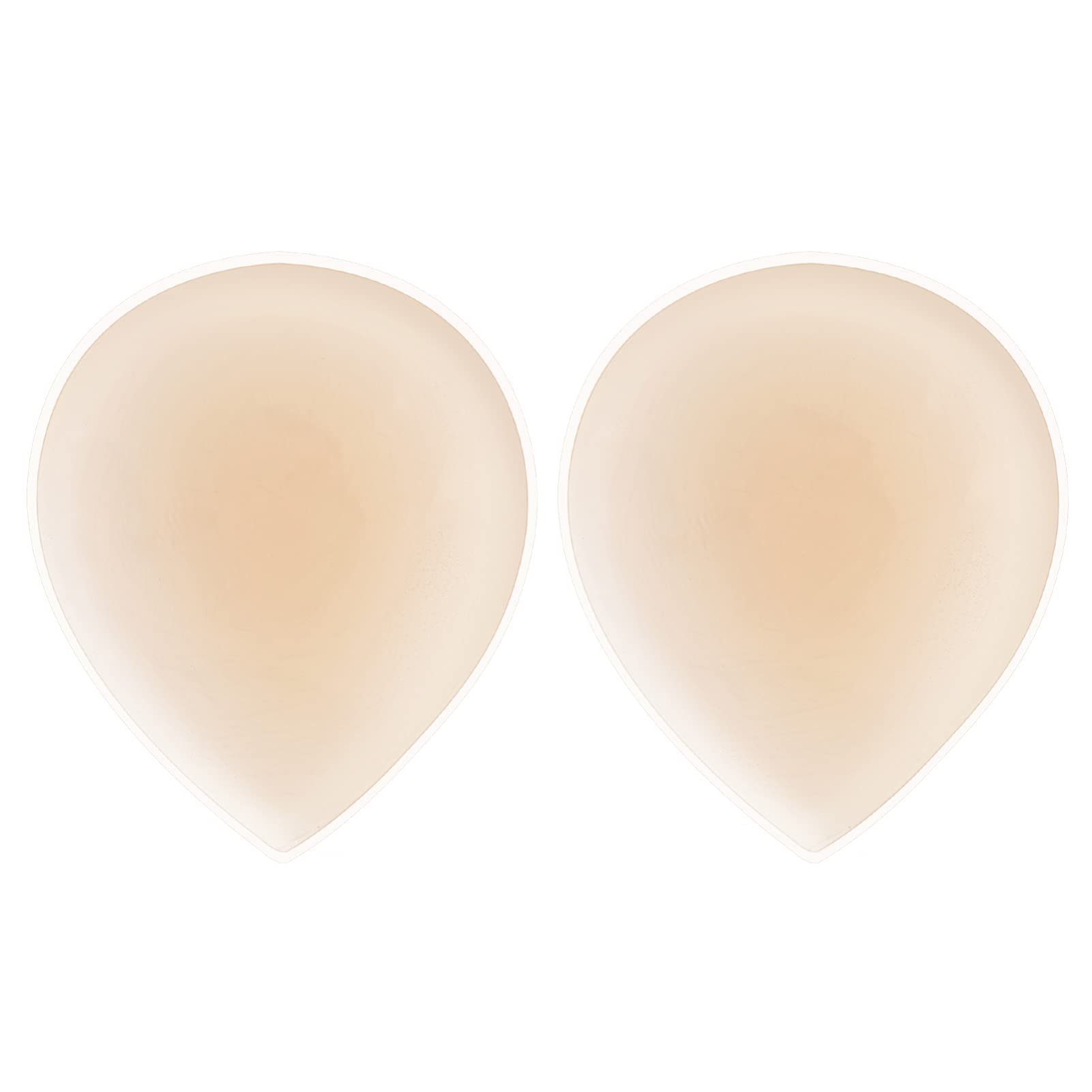 PRETYZOOM2pcs Silicone Concealer Waterproof Adhesive Silicone Invisible Cover for Women Leggings Swimwear Activewear