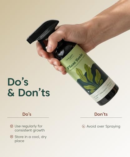 Image of Kyari Plant Tonic 250 ml - Organic Bio-Stimulant & Plant Growth Booster for Indoor & Outdoor Plants - Liquid Plant Food for Home Garden - 100% Natural for Plant Parents